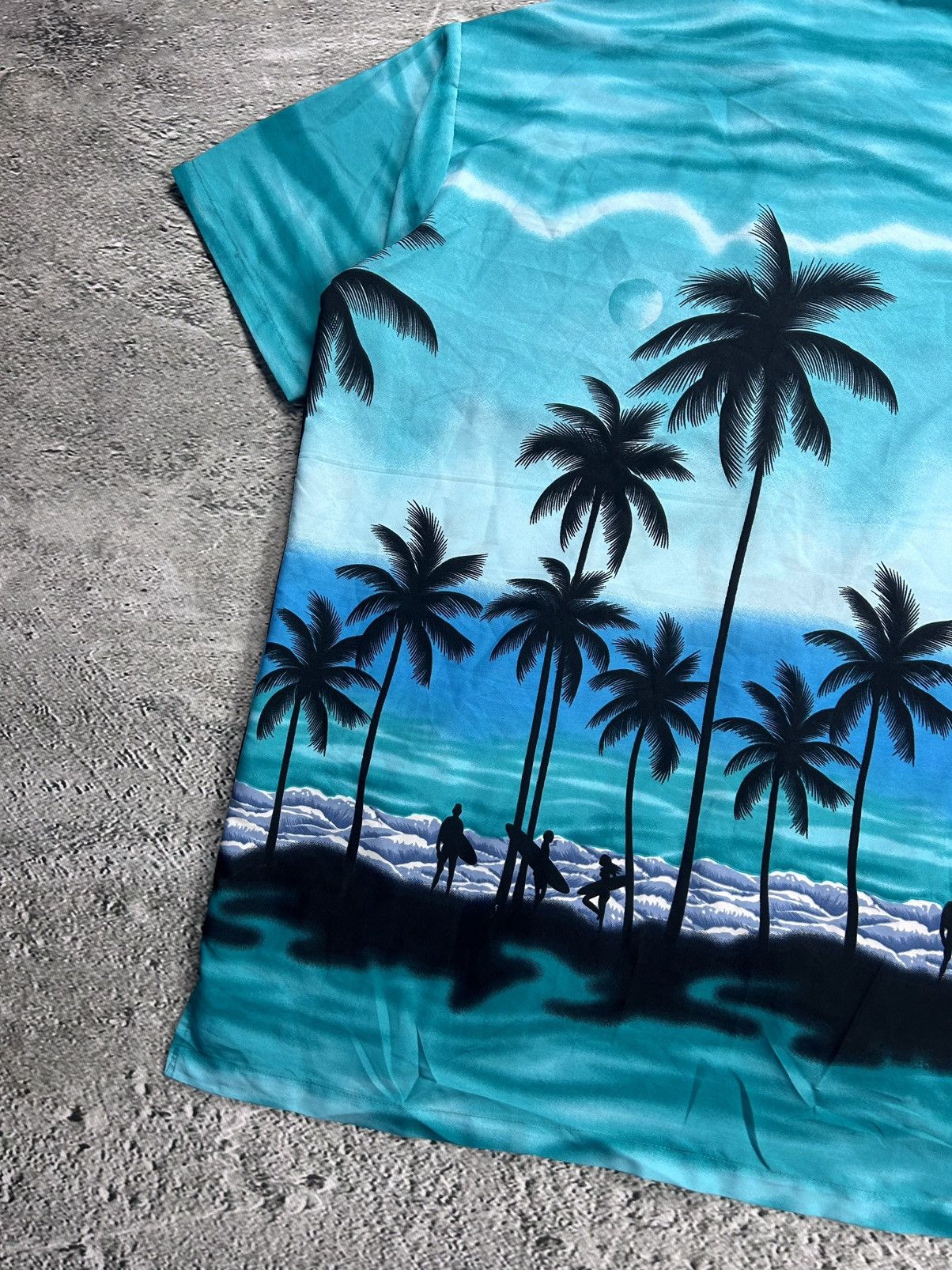 Vintage Hawaiian Shirt vintage Don Amigo palms beach sea summer Size US XL / EU 56 / 4 - 9 Thumbnail
