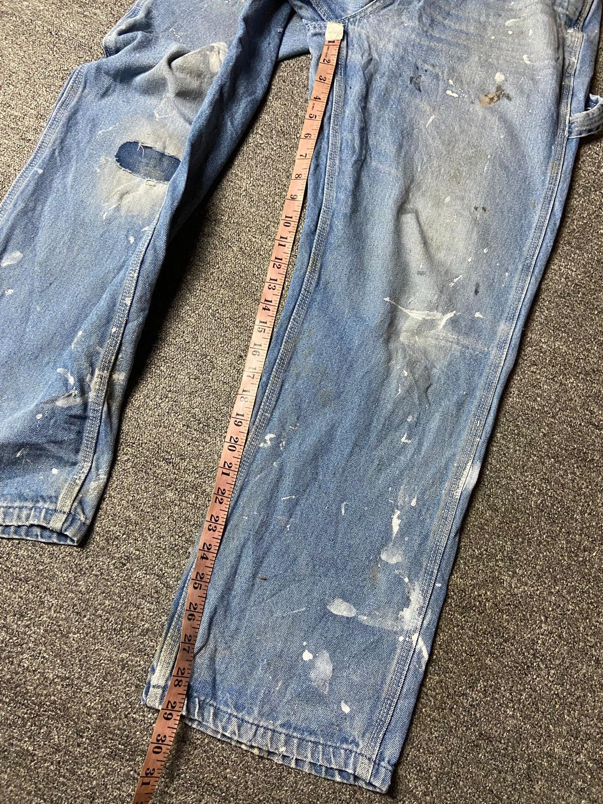 Japanese Brand Japanese Brand Distressed Carpenter Denim (144) Size US 30 / EU 46 - 8 Thumbnail