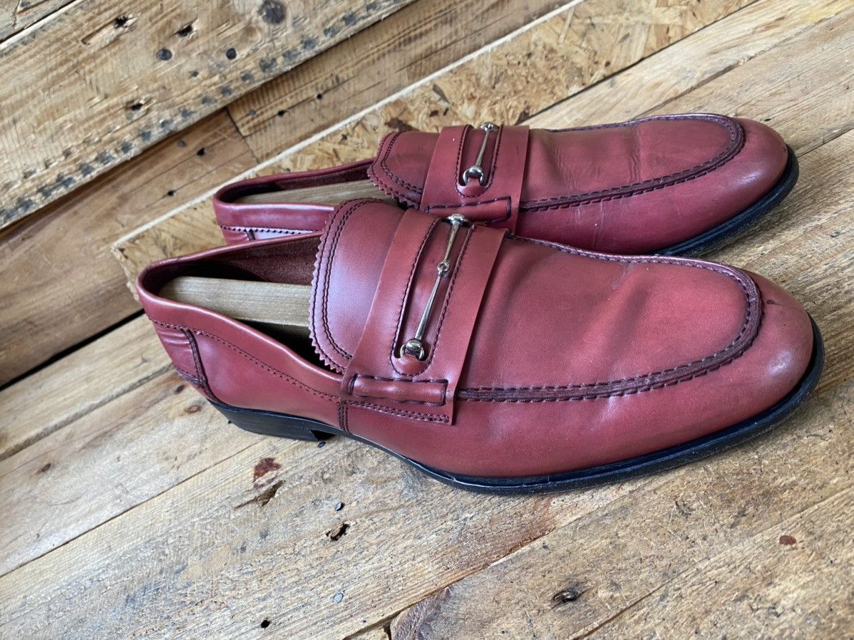 Designer × Gucci Gucci horsebit patent leather loafers Uk sz10 Size US 11 / EU 44 - 8 Thumbnail