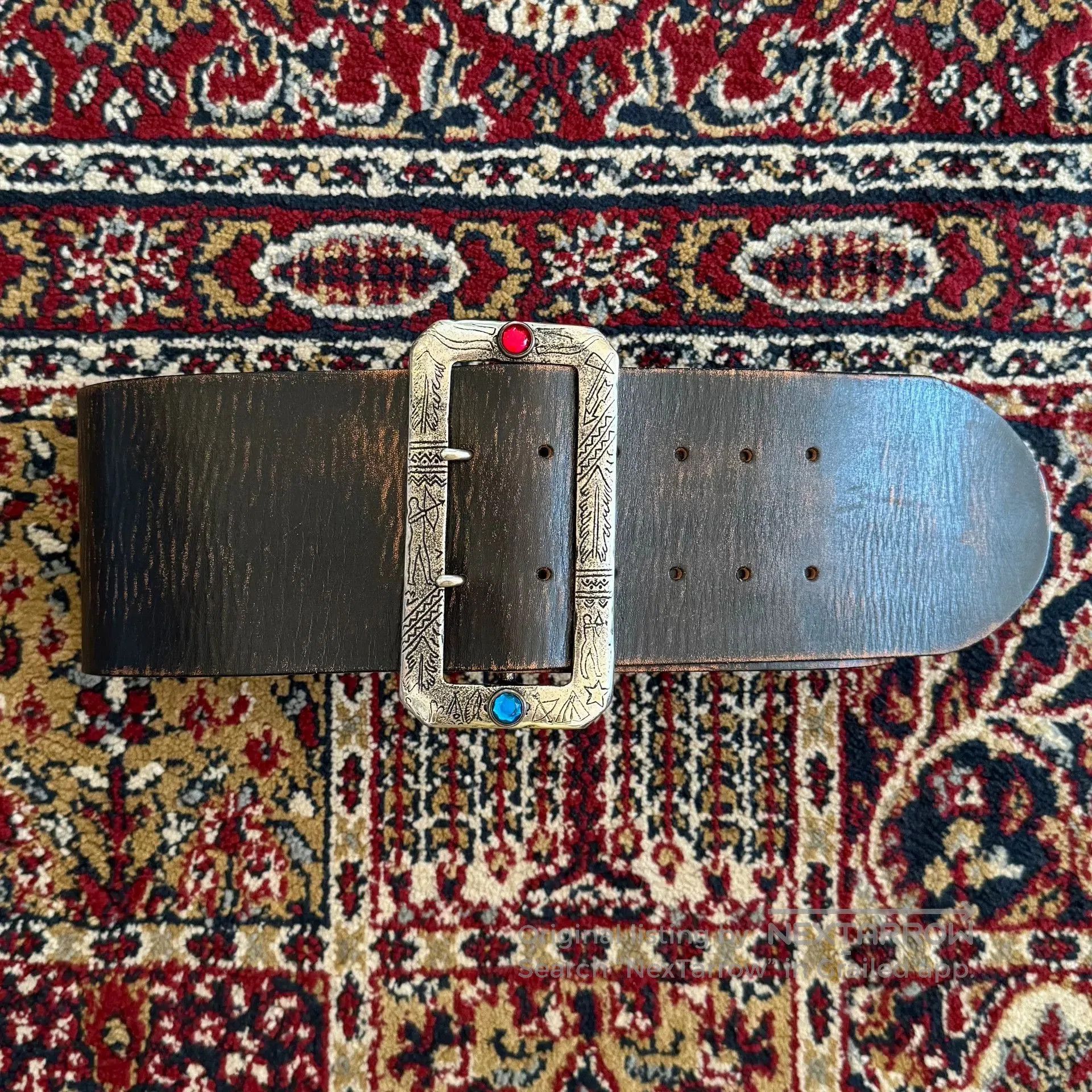 Kapital Kapital Western Belt with Gem Embellishments. Size ONE SIZE - 1 Thumbnail