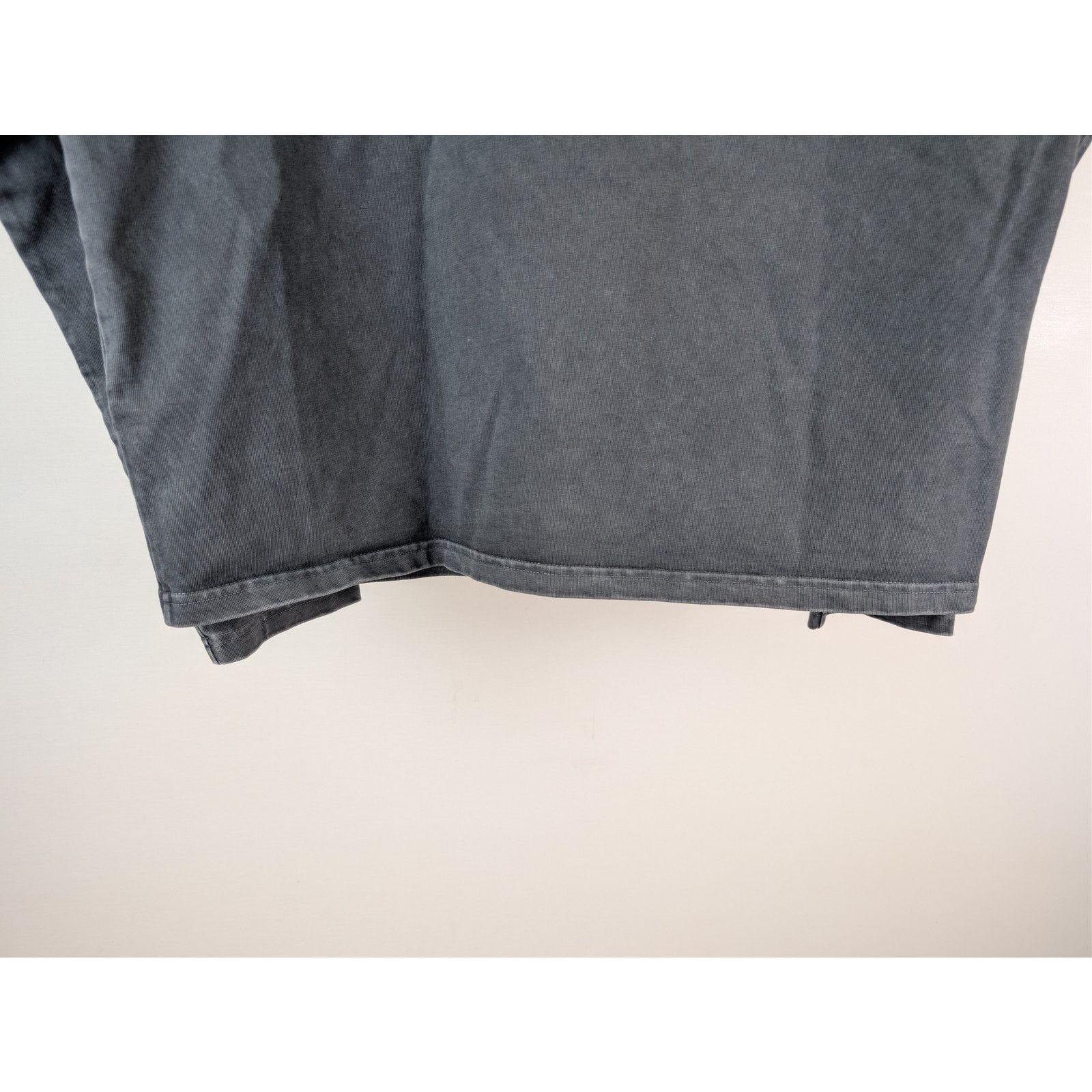 Bottega Veneta o1rshd1 Washed Out Japanese Jersey Polo Shirt in Grey XL Size US XL / EU 56 / 4 - 13 Thumbnail
