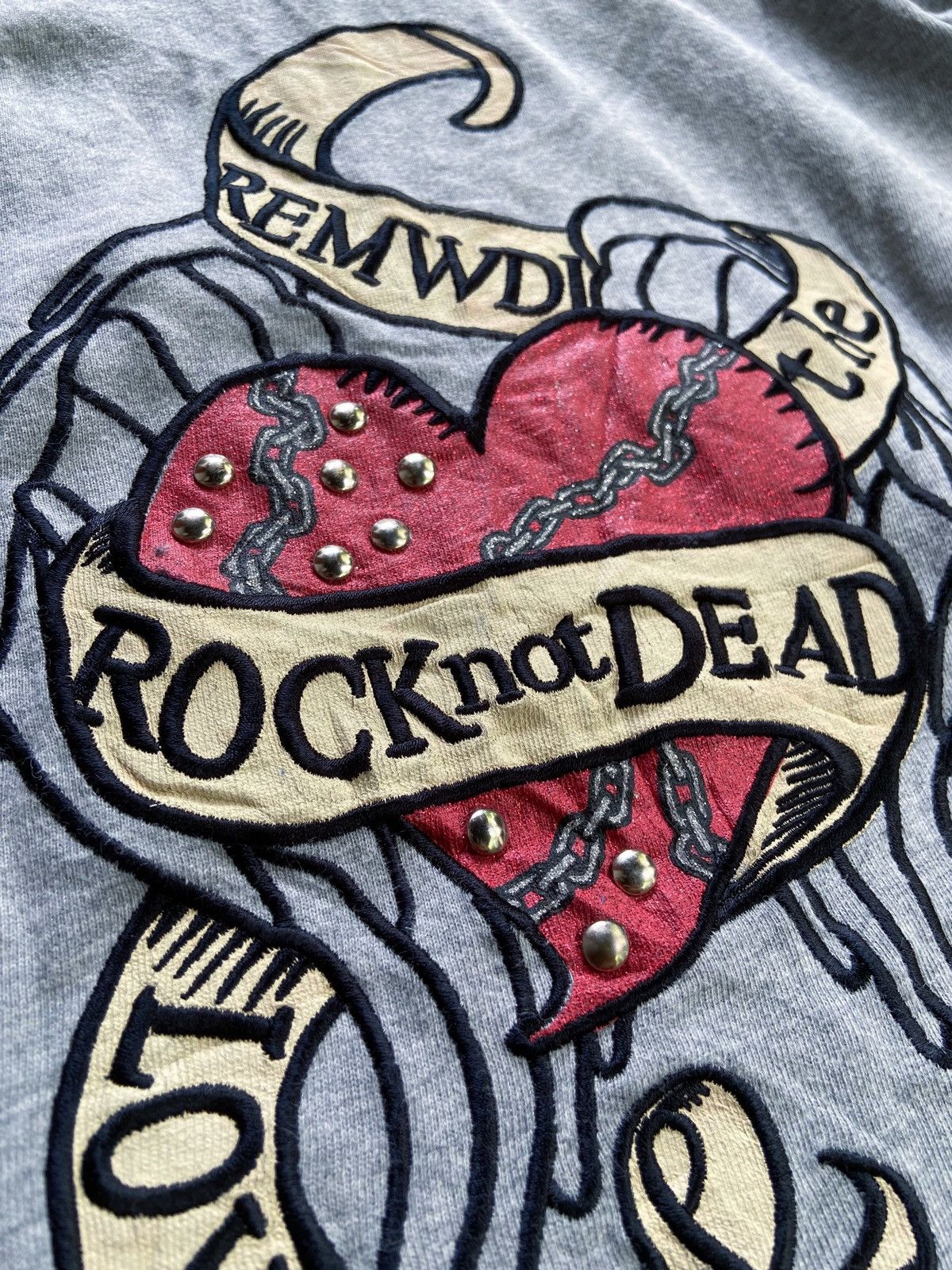 Japanese Brand 🌸ROCK NOT DEAD ZIP HOODIE Size US S / EU 44-46 / 1 - 14 Thumbnail