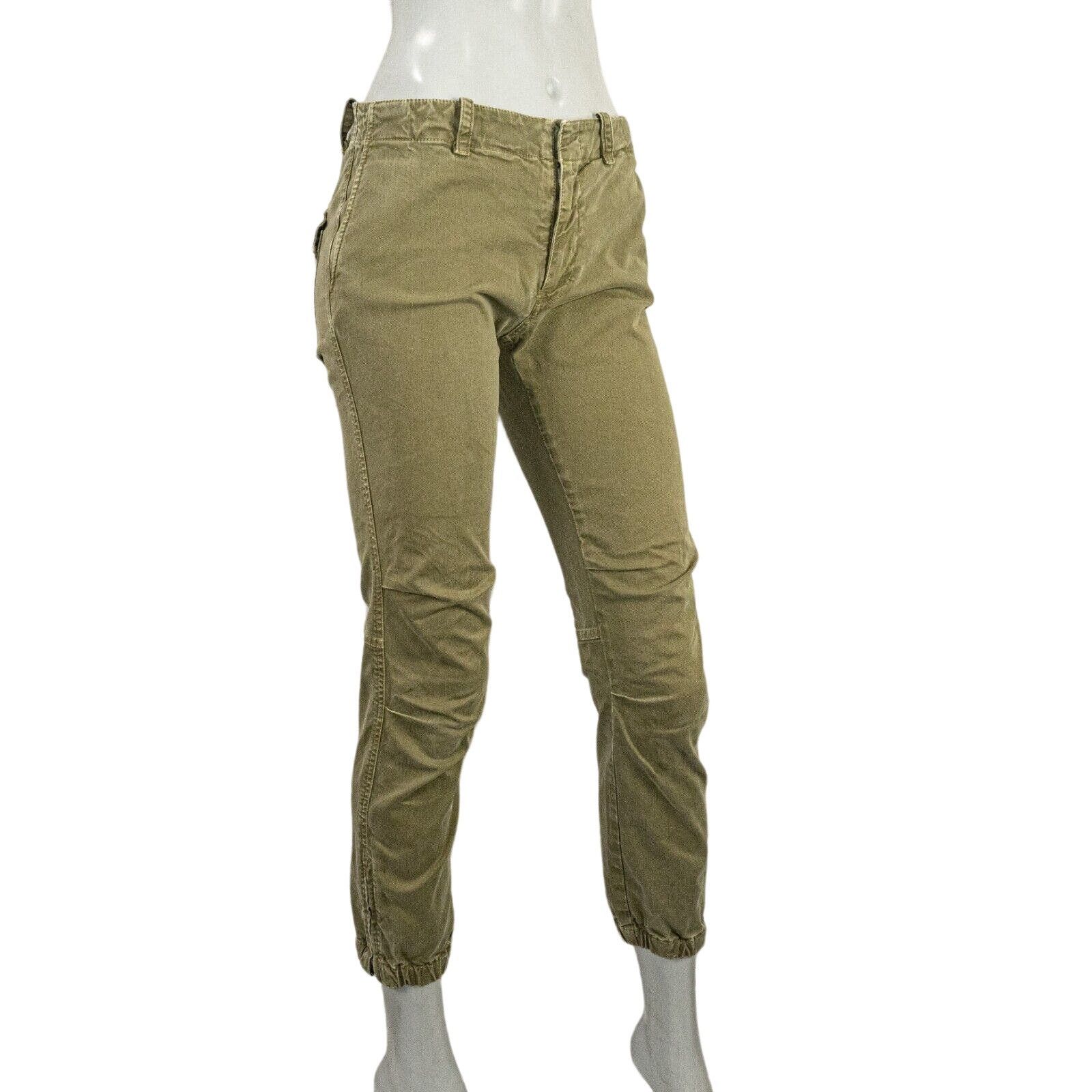 Nili Lotan NILI LOTAN French Military Ankle Zip Pants olive green Size 26" / US 2 / IT 38 - 6 Thumbnail