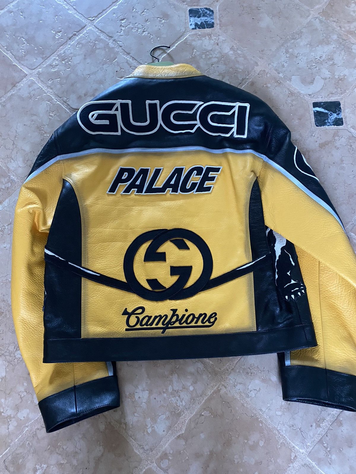 Gucci × Palace Gucci x Palace leather jacket Size US M / EU 48-50 / 2 - 9 Thumbnail