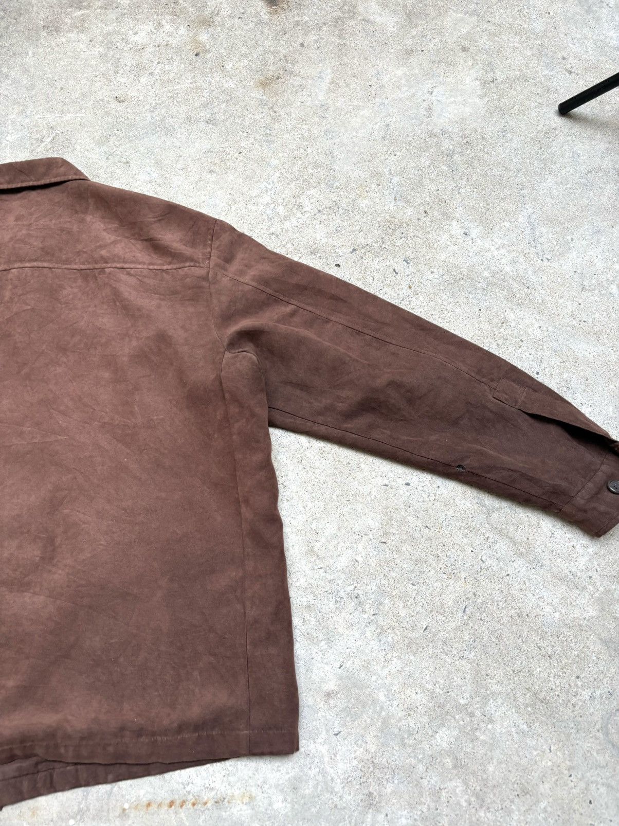 Kansai Yamamoto Brown KANSAI YAMAMOTO ZIP Velvet JACKET Size US L / EU 52-54 / 3 - 15 Thumbnail