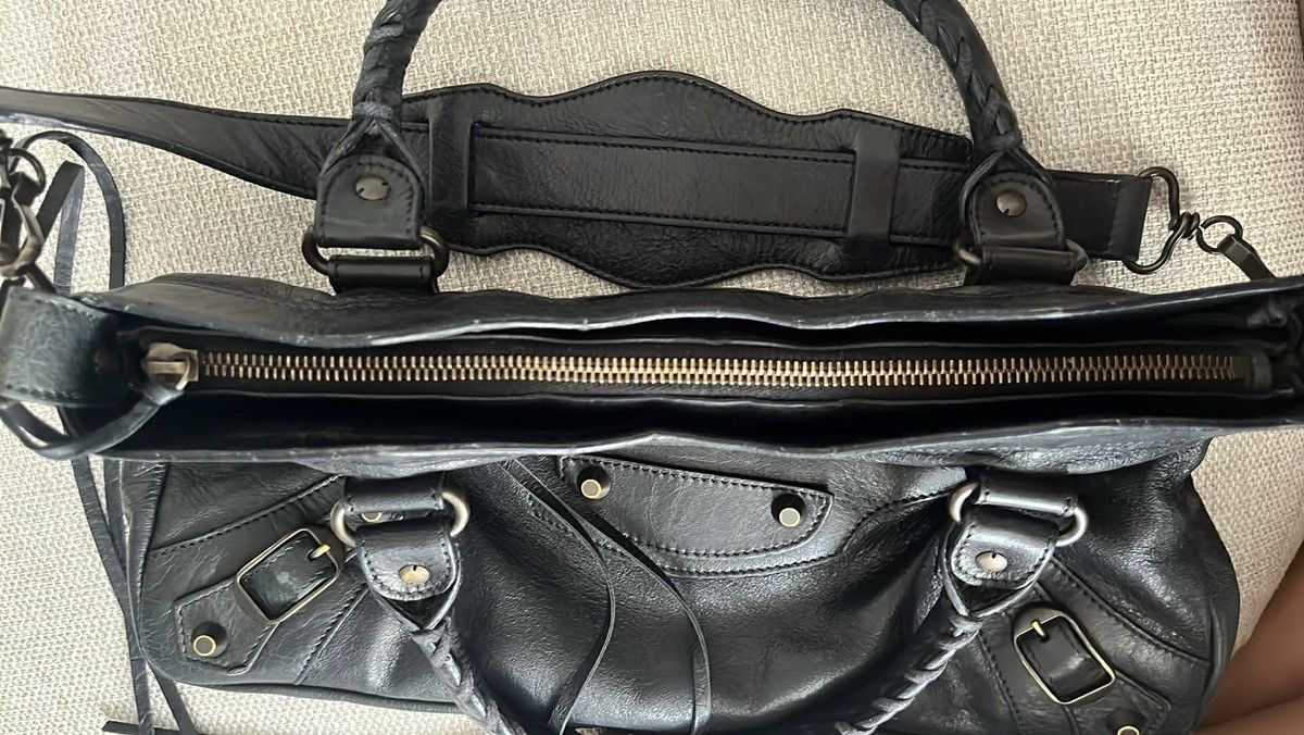 Balenciaga Balenciaga "The First" 2005 Black Chevre Leather Size ONE SIZE - 4 Thumbnail
