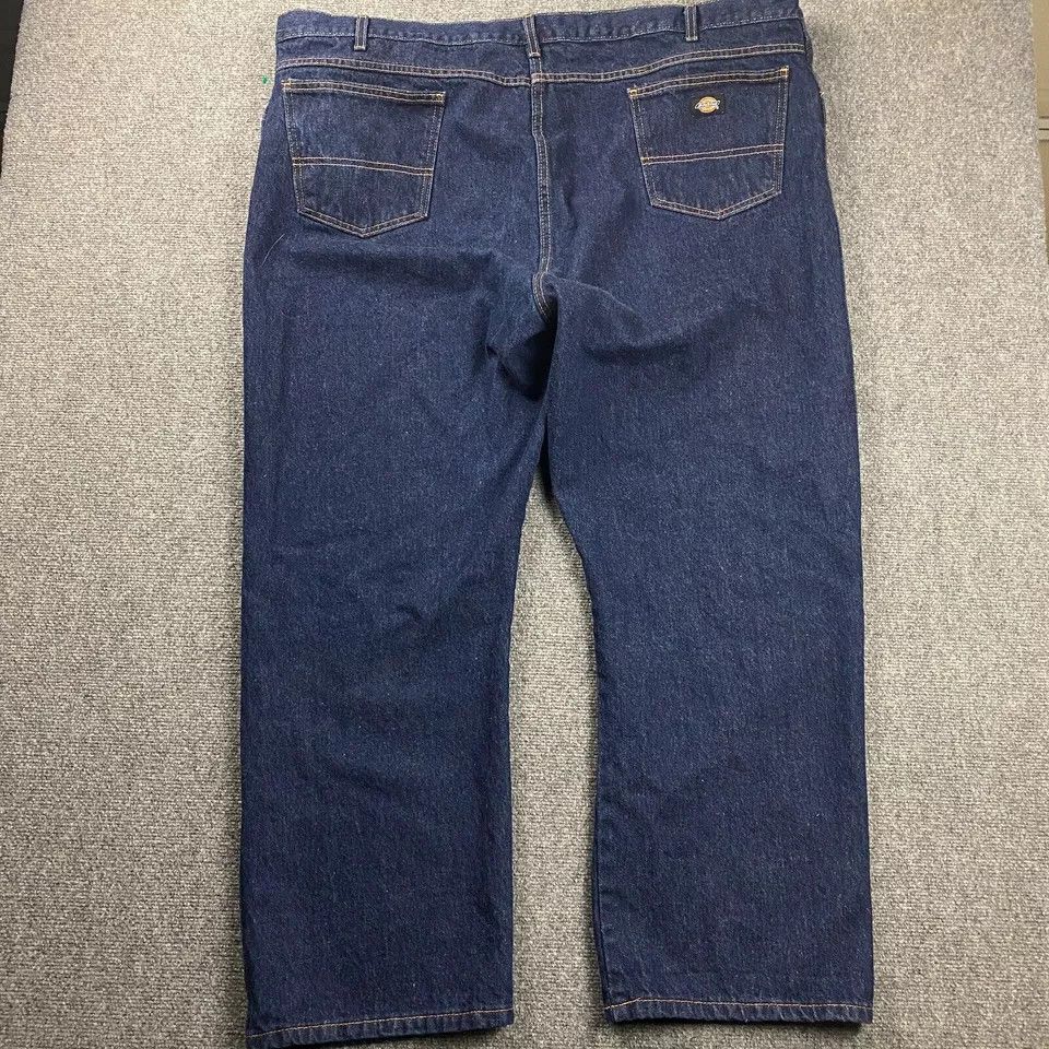 Dickies Dickies Jeans Men's 52x30 Denim Blue Work Regular Fit Cotton Size US 36 / EU 52 - 6 Thumbnail