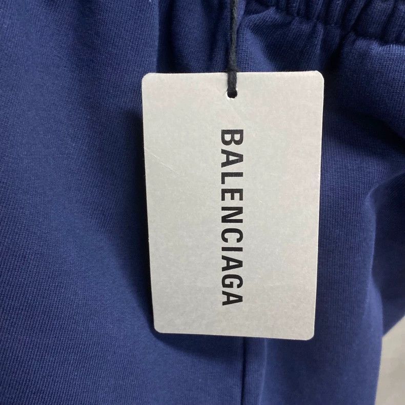 Balenciaga Balenciaga balenciaga adidas navy blue embroidered logo sw Size US 28 / EU 44 - 4 Thumbnail