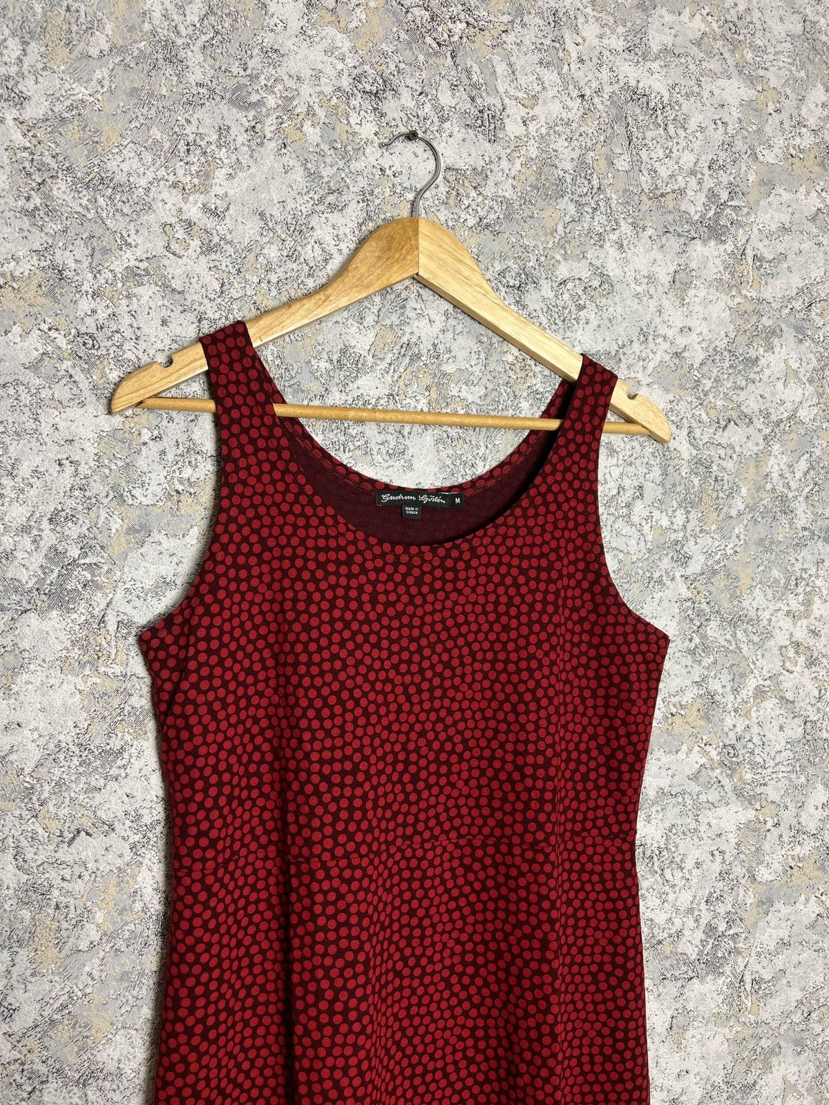 Designer × Japanese Brand Gudrun Sjoden Patterned Dress Womens Lyocell Material Sjöden Size M / US 6-8 / IT 42-44 - 2 Thumbnail