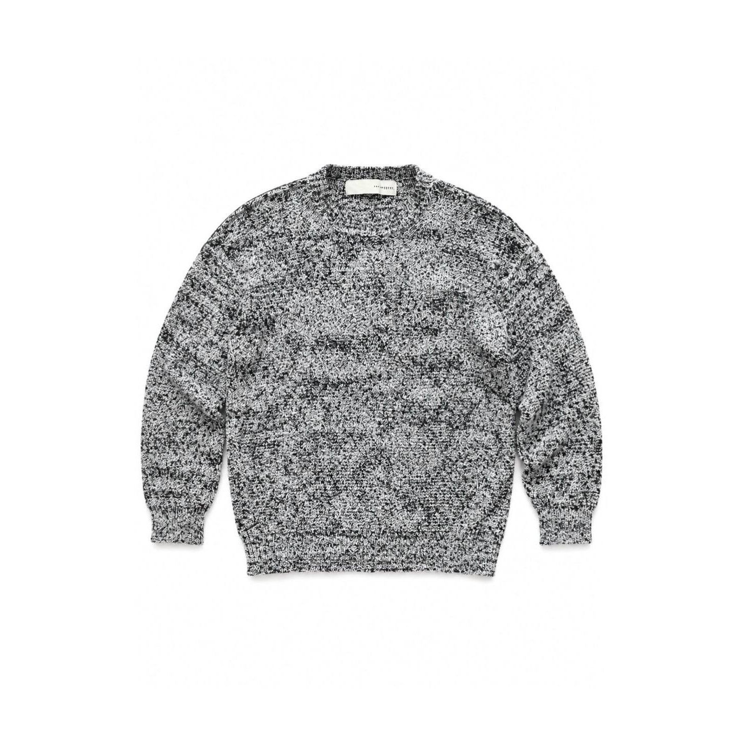 Isabel Benenato Isabel Benenato SS22 Textured Cotton Knit Sweater Black M Size US M / EU 48-50 / 2 - 1 Thumbnail