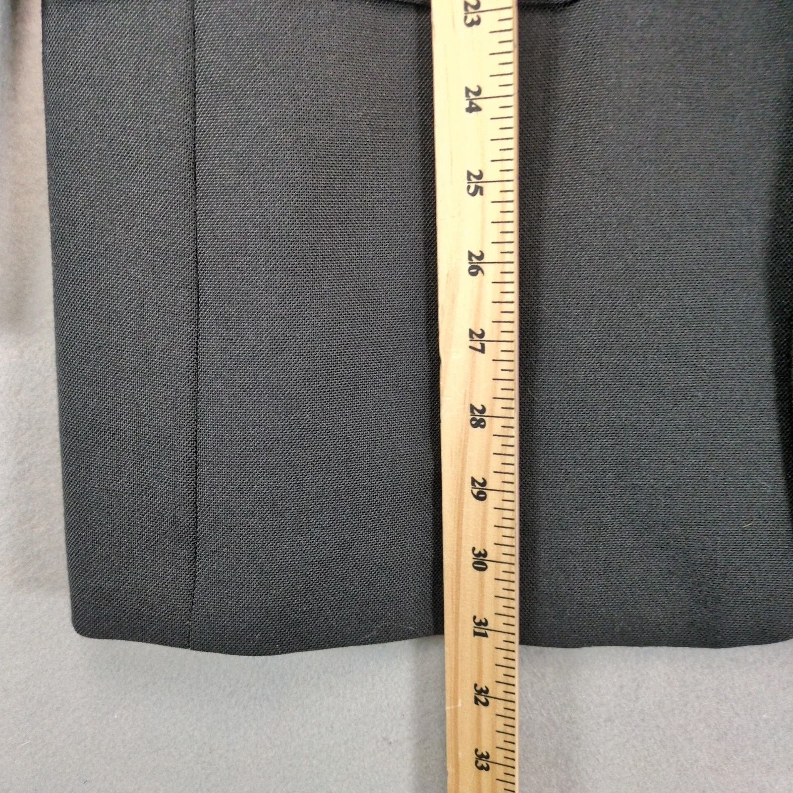 Stafford Stafford Black Textured Blazer 42R Wool Blend Sports Coat Size 42R - 9 Thumbnail