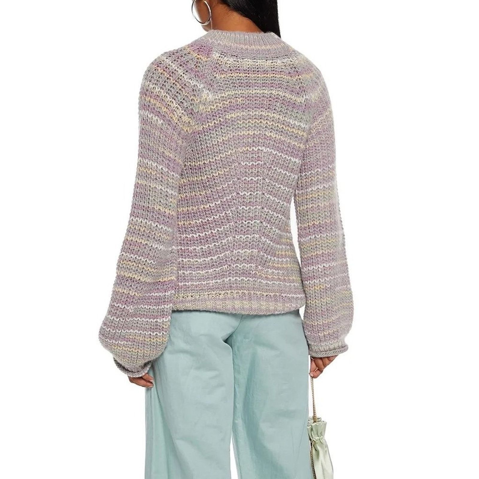 NICHOLAS Maliya marled alpaca-blend sweater from NICHOLAS Size S / US 4 / IT 40 - 2 Thumbnail