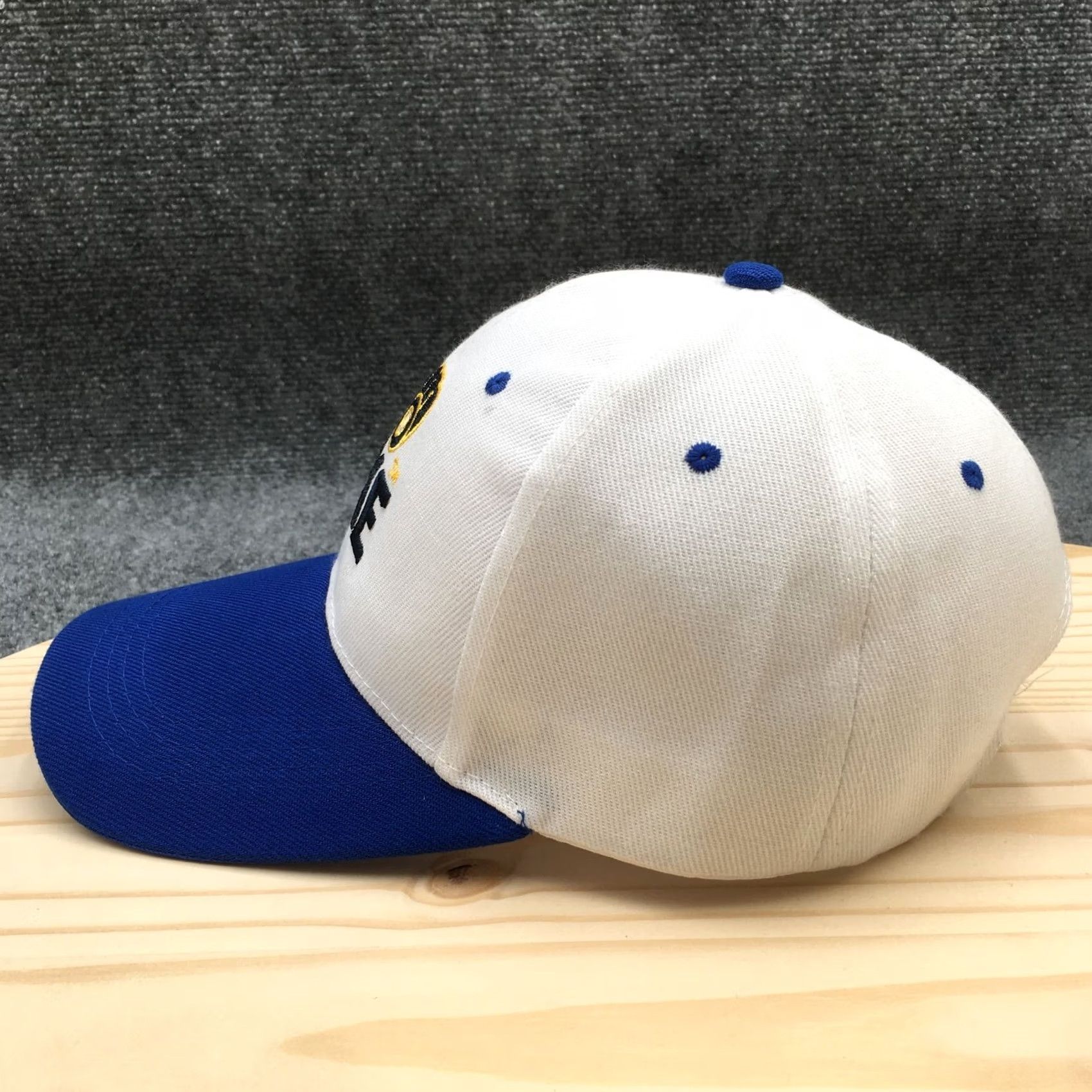 Vintage Milwaukee Brewers Baseball Cap Hat Mens One Size White Blue I Love MKE Logo Size ONE SIZE - 4 Thumbnail