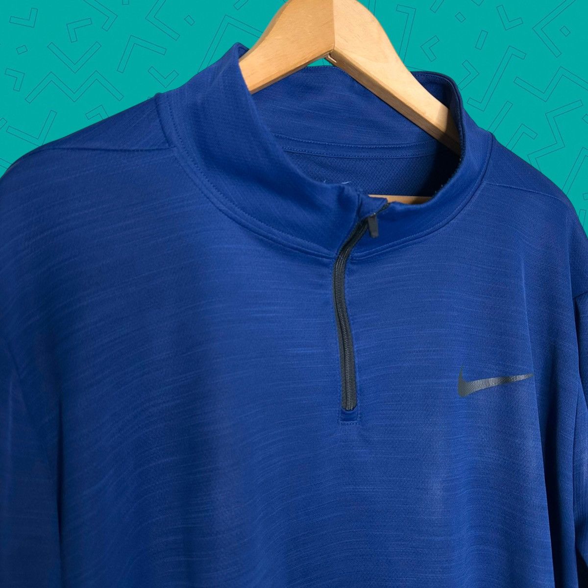 Nike Nike Dri-fit Breathe Quarter Zip Pullover Jacket Size US XL / EU 56 / 4 - 1 Thumbnail