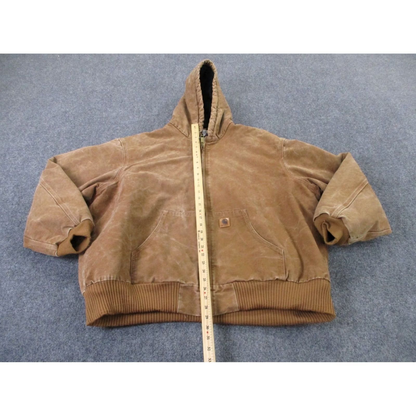 Carhartt Carhartt Jacket Mens 3XL Beige Canvas Lined Barn Country Workwear Outdoor J130 Size US XXL / EU 58 / 5 - 3 Thumbnail