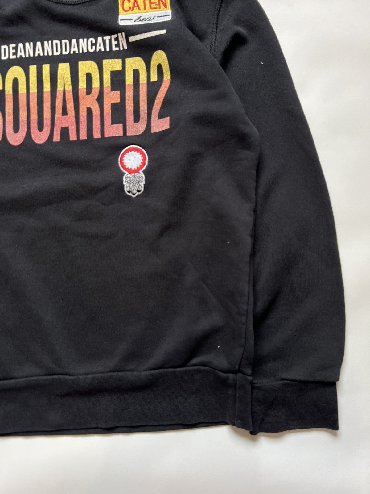 Dsquared2 DsQuared2 Black Sweatshirt Size US M / EU 48-50 / 2 - 2 Thumbnail