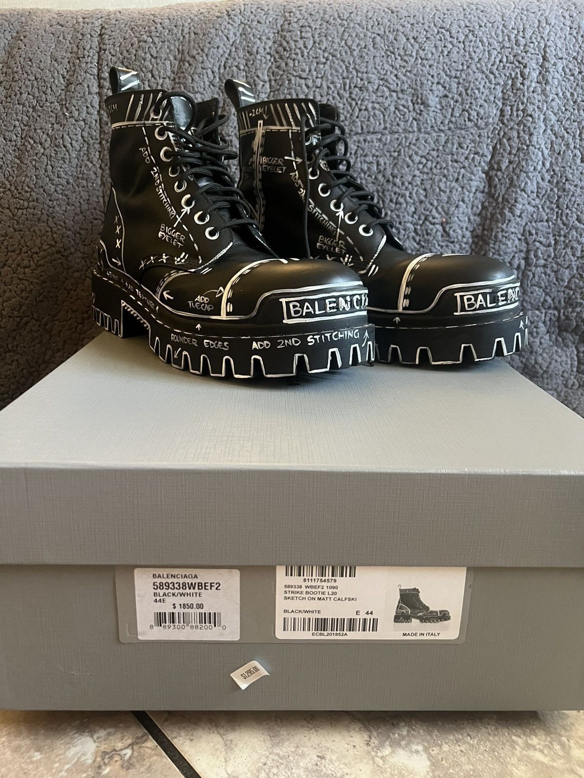 Balenciaga Balenciaga boots Size US 11 / EU 44 - 1 Thumbnail