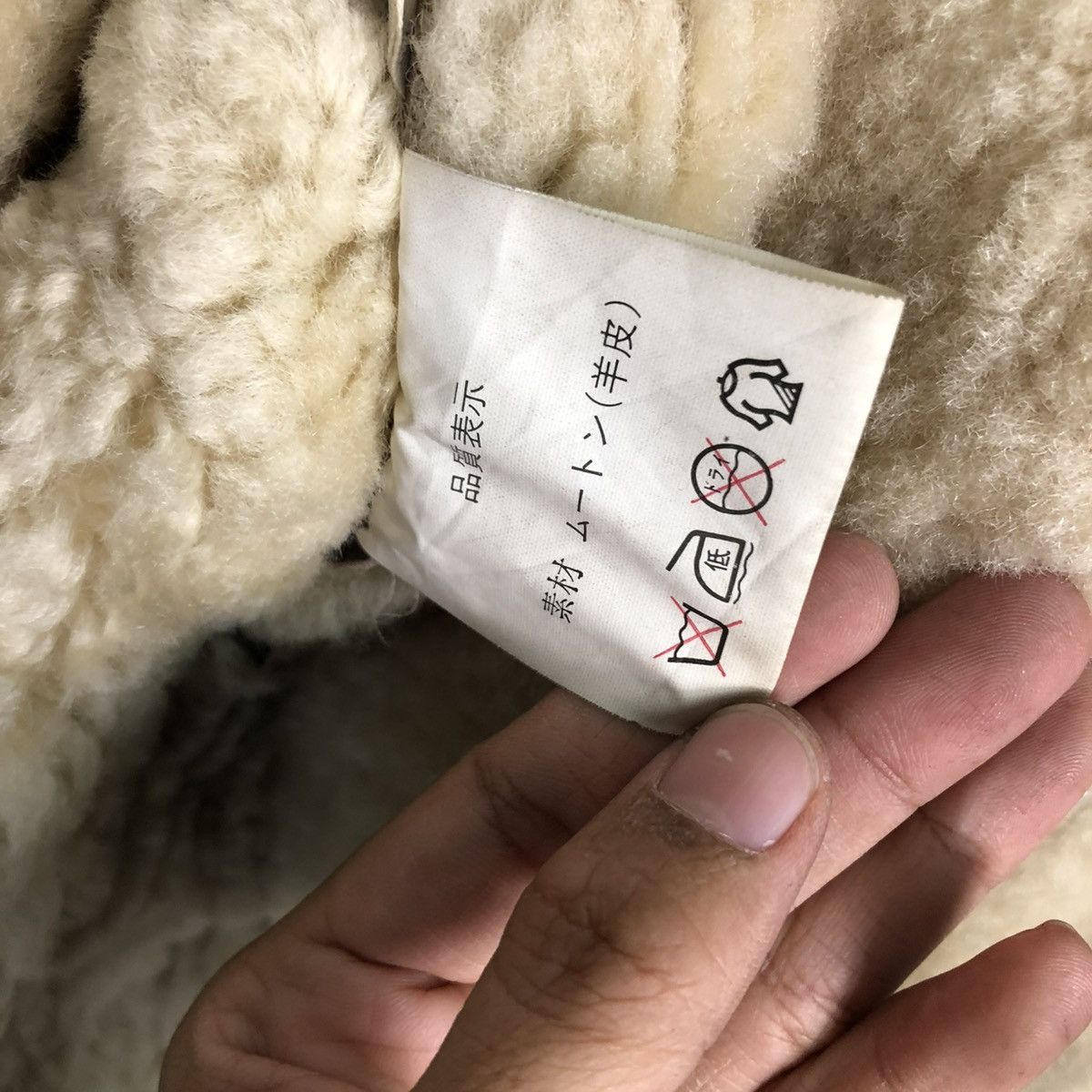 Vintage 🔥VINTAGE MILITARY B 3 LEATHER JACKET SHEARLING BLANKET Size US L / EU 52-54 / 3 - 23 Thumbnail