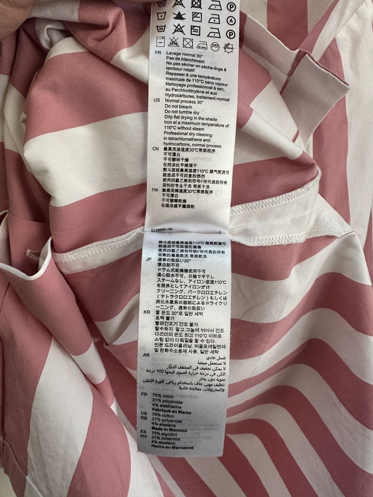 Sandro Candy Stripe Shirt Size US S / EU 44-46 / 1 - 5 Thumbnail
