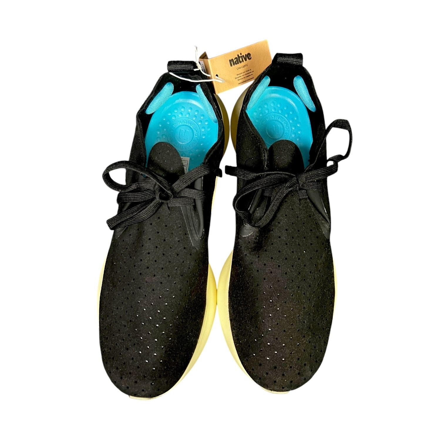 Native NWT Native Apollo 10 Black/White Shoes 10M/11W $135 Retail Size US 10 / EU 43 - 2 Thumbnail