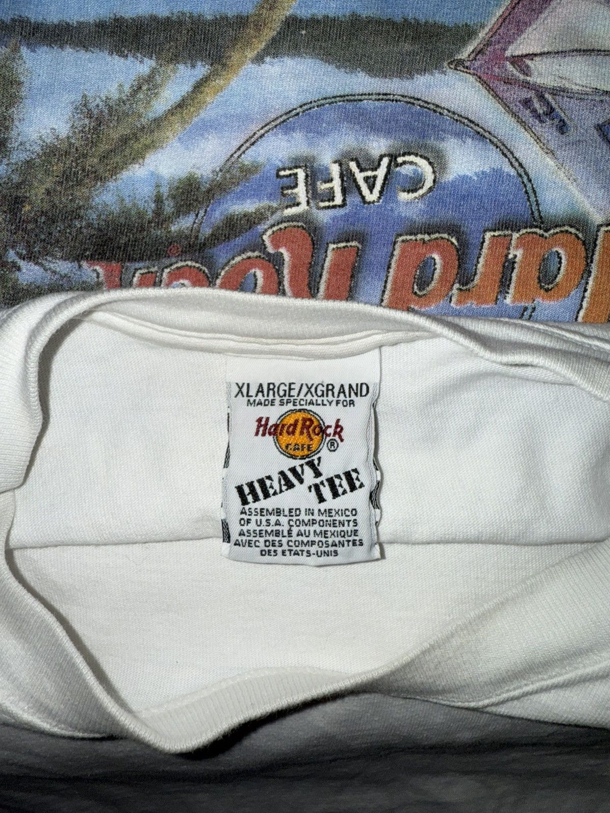 Hard Rock Cafe Hard Rock Cafe Vintage Tee XL Size US XL / EU 56 / 4 - 6 Thumbnail