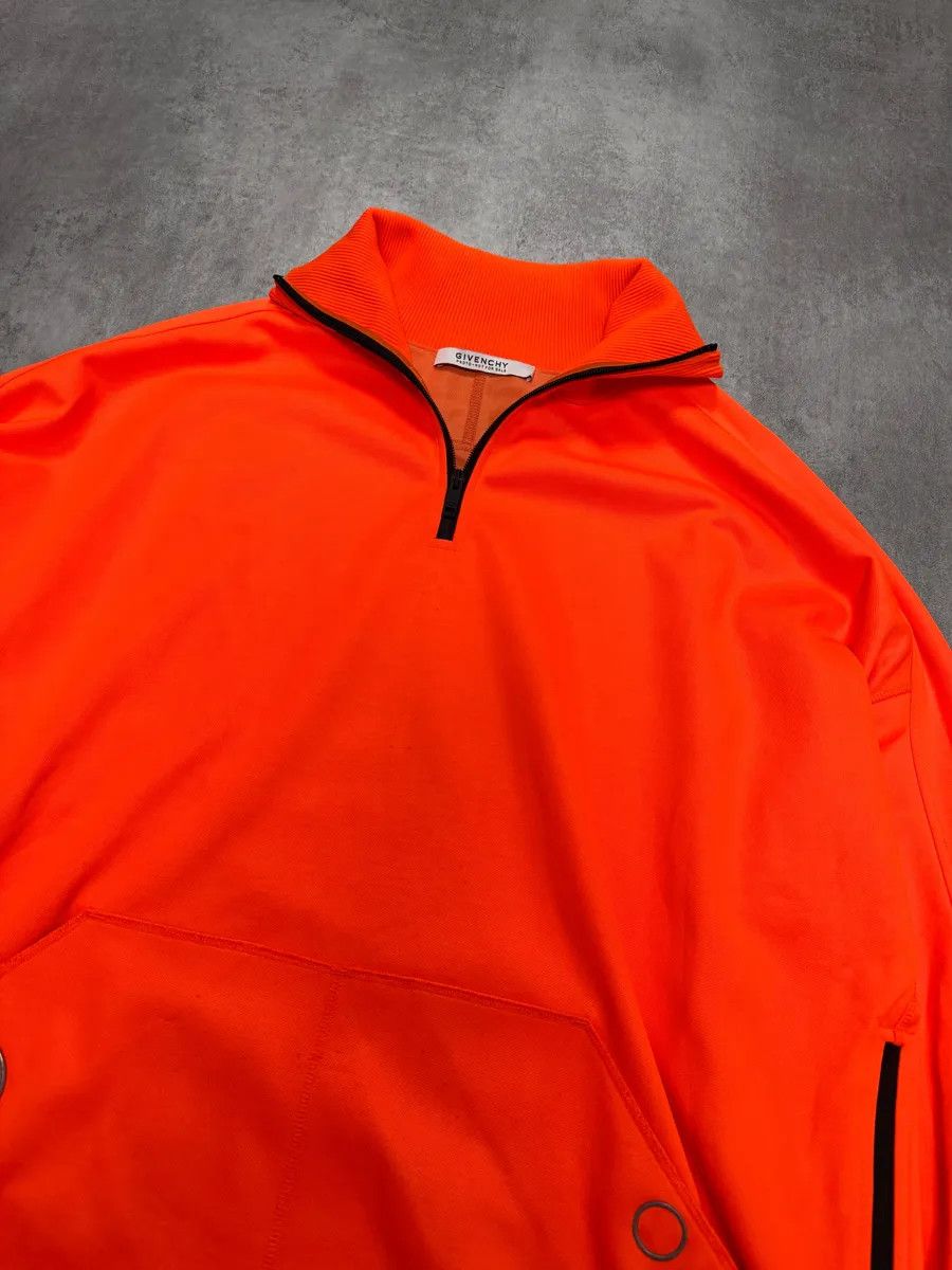 Designer × Givenchy × Vintage Givenchy Sample Orange Technical Sweater Size US XL / EU 56 / 4 - 3 Thumbnail