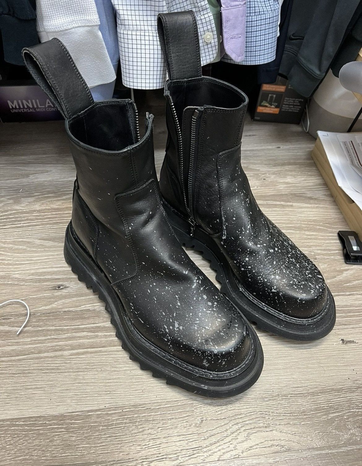 Julius Julius Paint Splatter boots Size US 10 / EU 43 - 4 Thumbnail