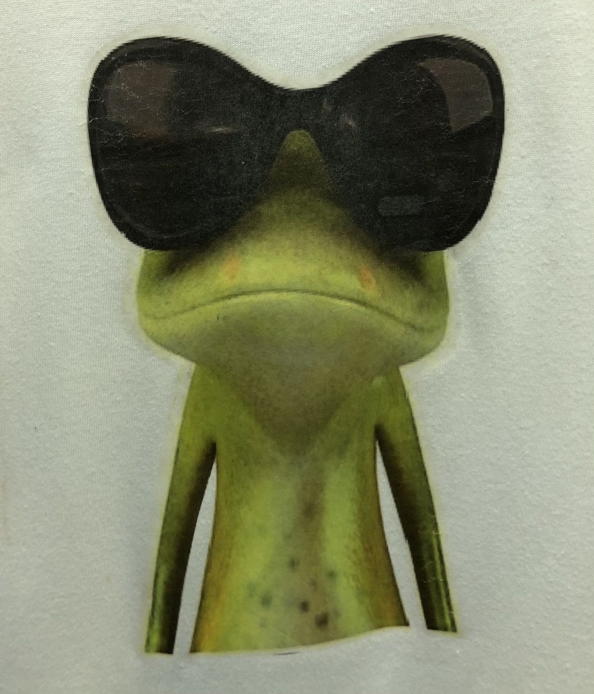 Uniqlo Uniqlo Green Frog With Sunglasses T-Shirt Size US L / EU 52-54 / 3 - 3 Thumbnail