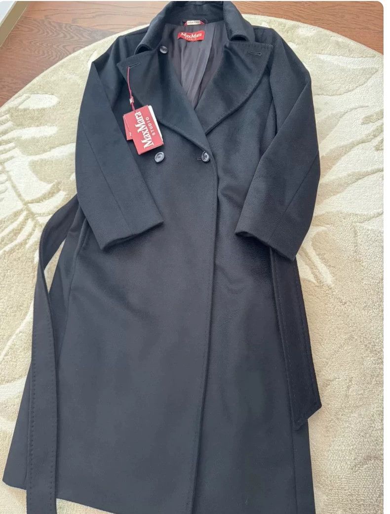 Max Mara Max Mara Studio BCOLLAG double-breasted coat Size M / US 6-8 / IT 42-44 - 1 Thumbnail