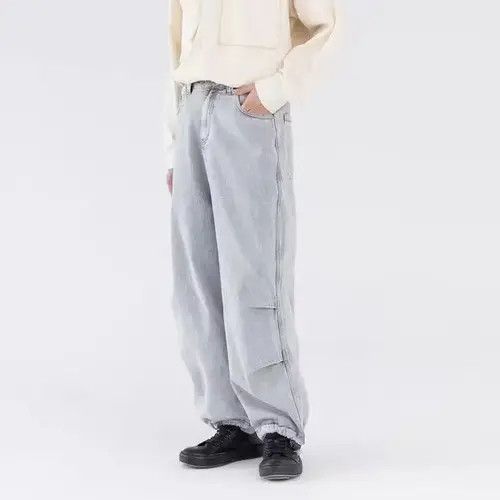 Japanese Brand 20AW Indigo Union Japan Denim Light Blue Washed Pants Size US 30 / EU 46 - 4 Thumbnail