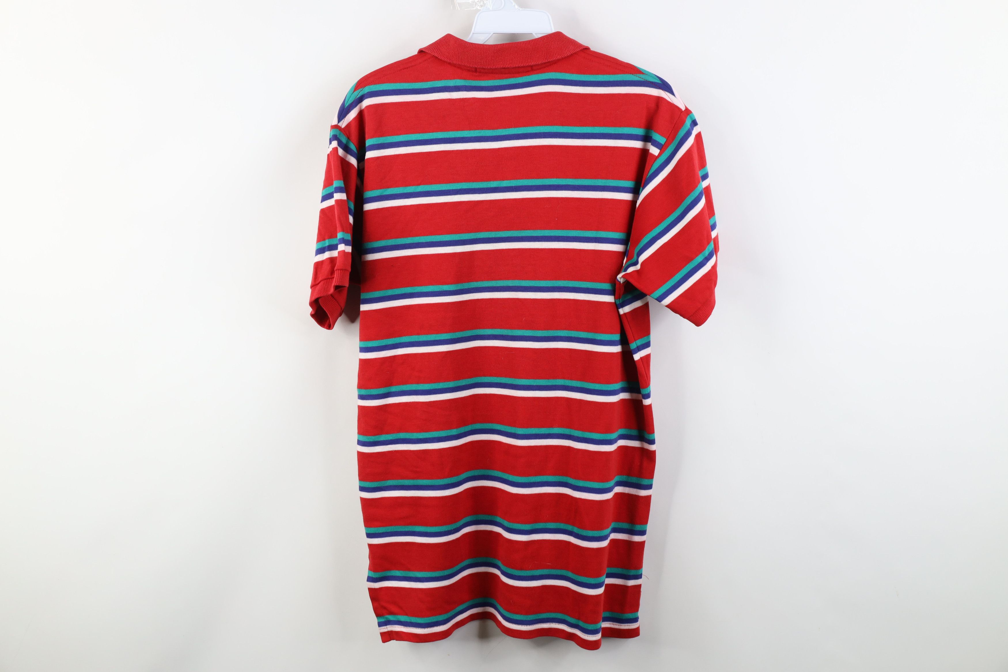Polo Ralph Lauren Vintage 90s Ralph Lauren Striped Soft Cotton Knit Polo USA Size US M / EU 48-50 / 2 - 14 Thumbnail