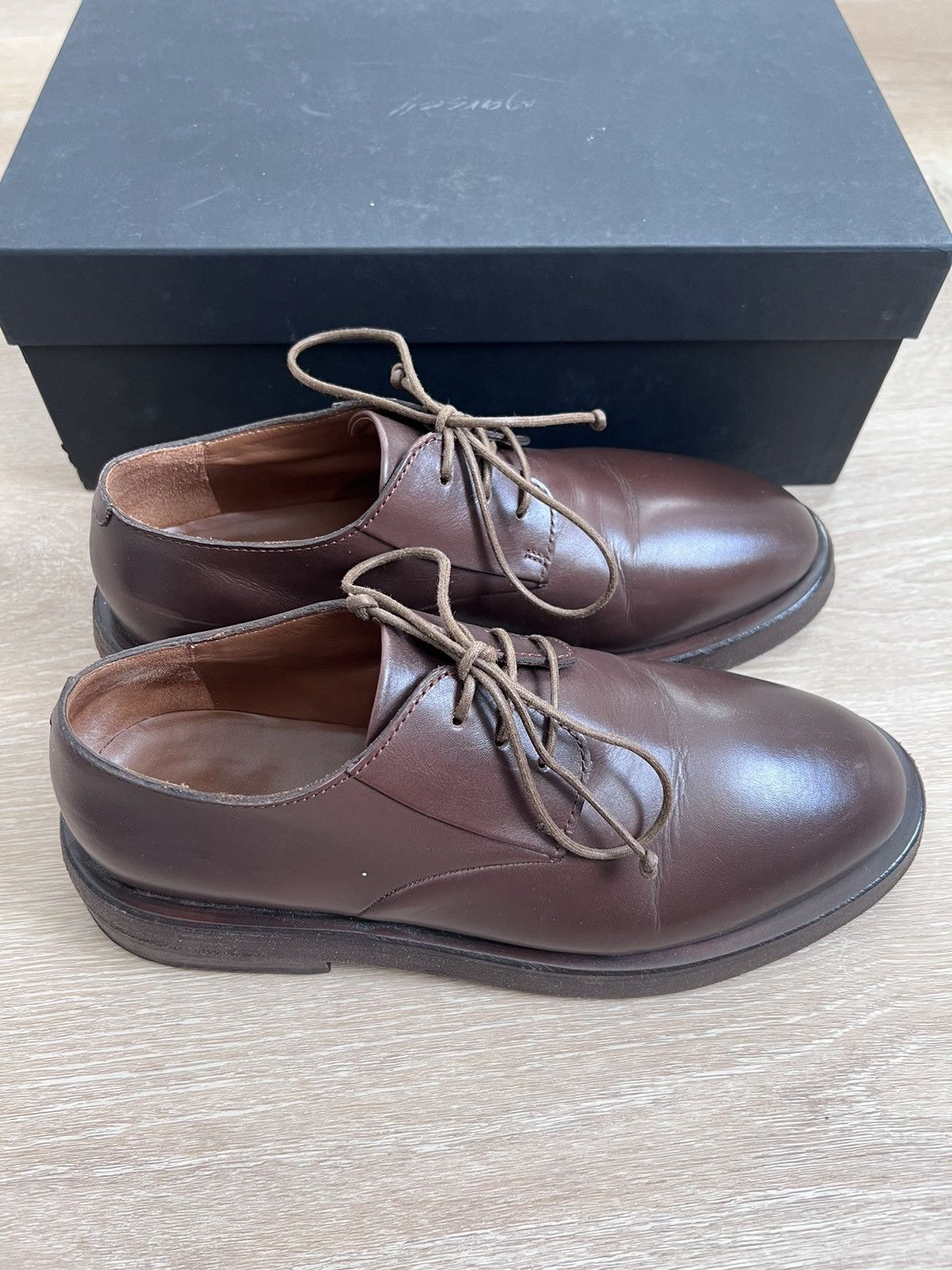 Marsell $900 Mentone derby shoe, EU42, made in Italy, worn x 3 Size US 9 / EU 42 - 4 Thumbnail