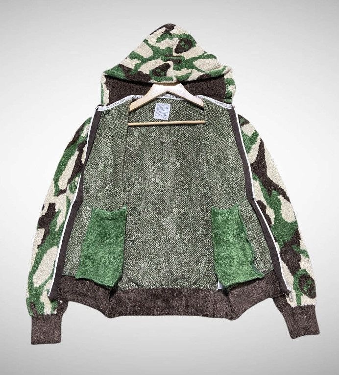 Sports Specialties Mark & Lona Golf Camo Skull Knit Sweater Zip-Up Hoodie Size US M / EU 48-50 / 2 - 6 Thumbnail