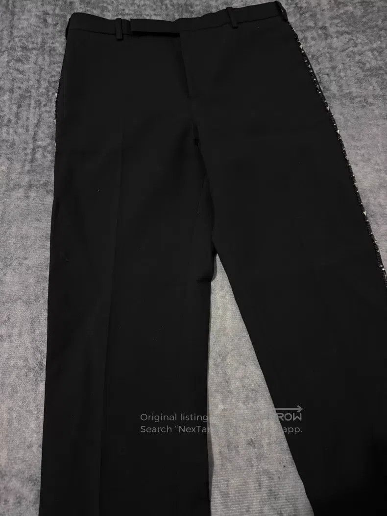 Saint Laurent Paris Saint Laurent Paris Lambswool side with sequin diamond stu Size US 28 / EU 44 - 3 Thumbnail