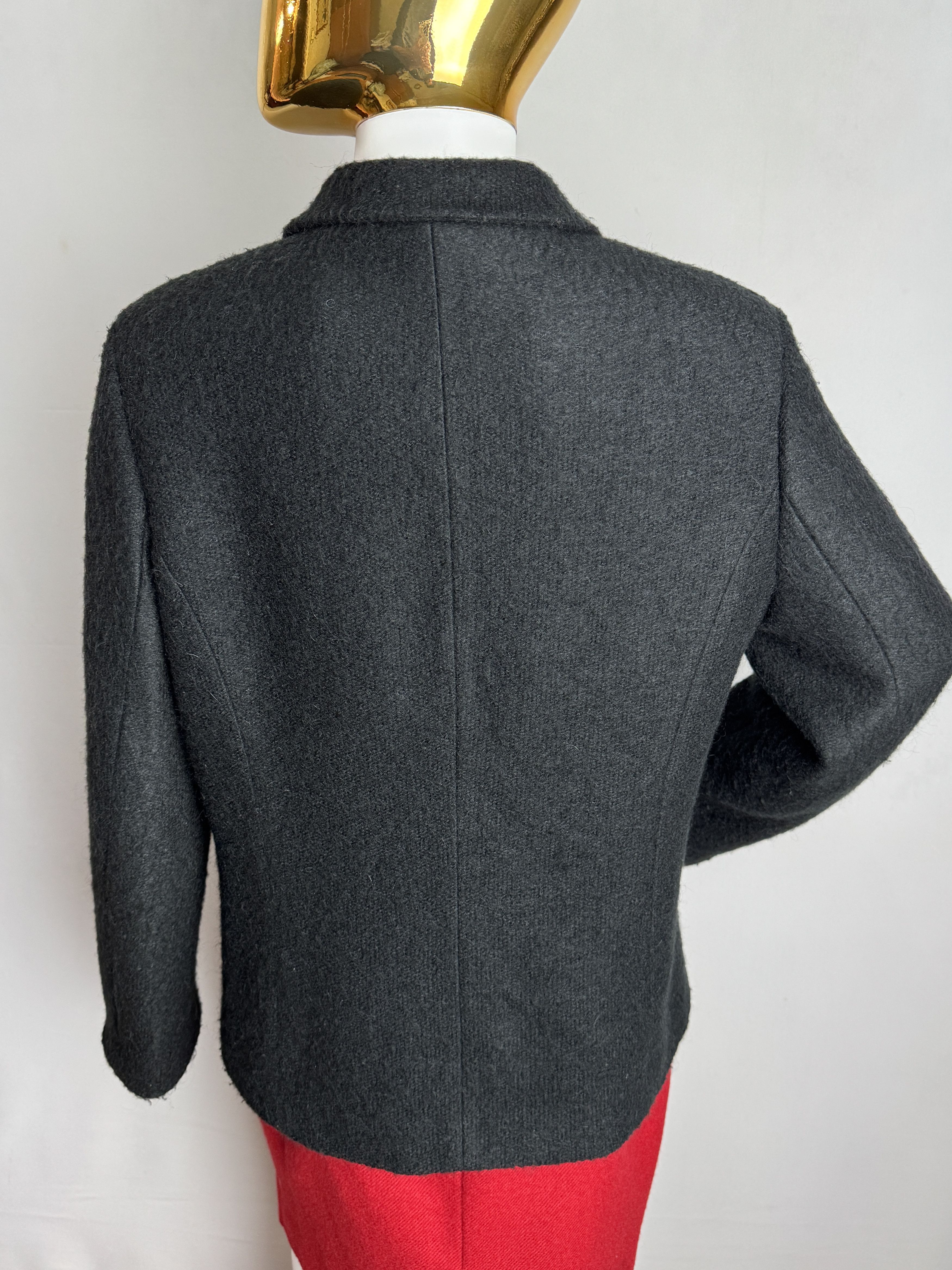 Swarovski Vintage Swarovski embellished women’s wool-mohair jacket Size L / US 10 / IT 46 - 14 Thumbnail