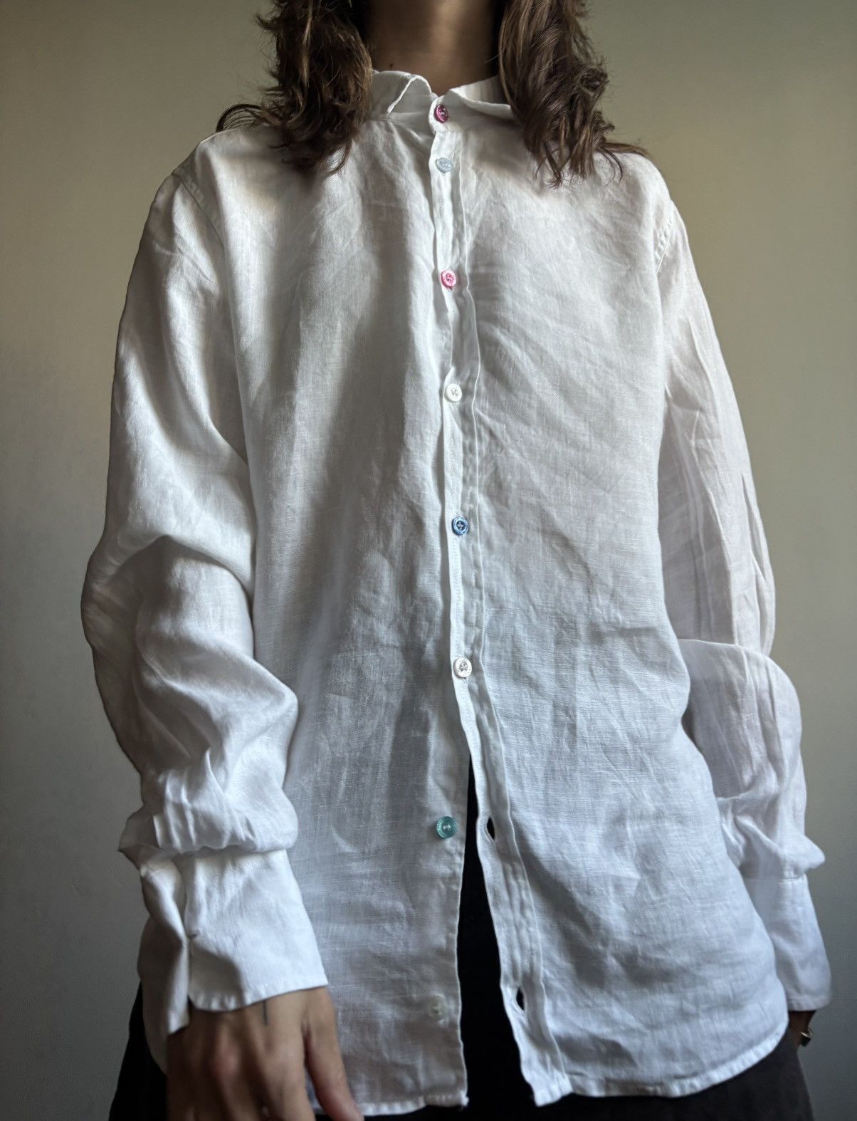 Japanese Brand Yashi Yamamuri Linen Shirt Colorful buttons Size US S / EU 44-46 / 1 - 3 Thumbnail