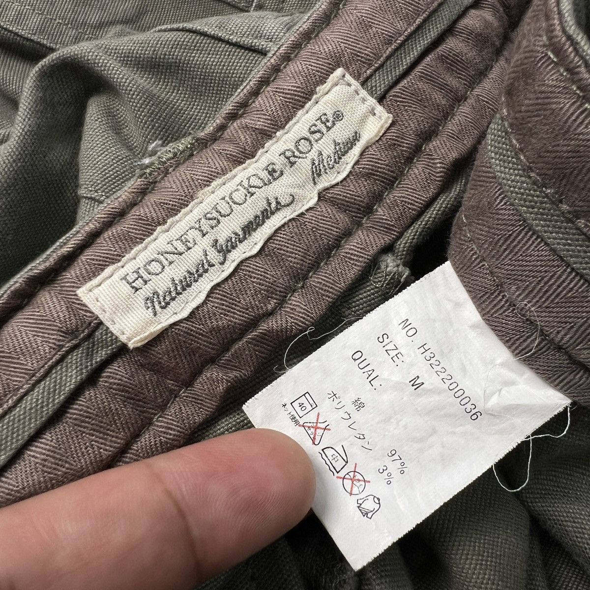 Japanese Brand Honeysuckle Rose Cargo Pants Size US 30 / EU 46 - 6 Thumbnail