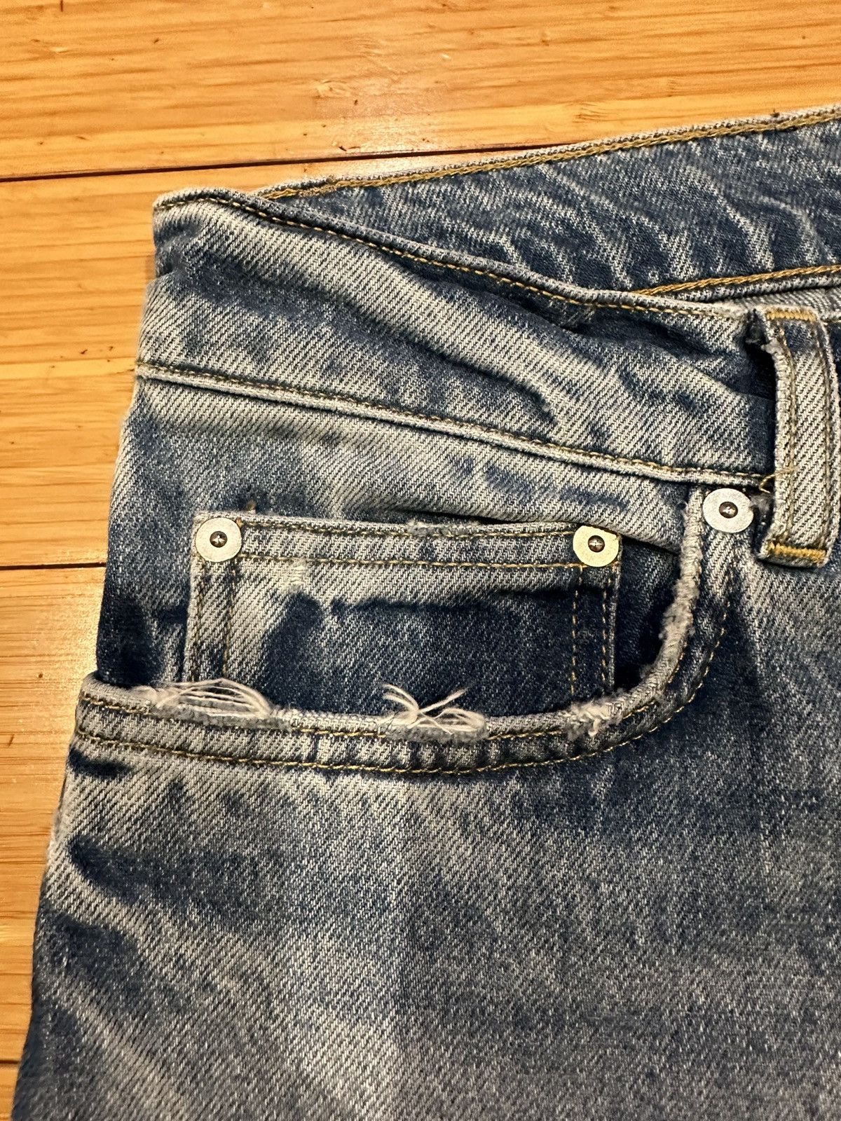 Zara Zara Men’s Washed Blue Jeans Size 31 Size US 31 - 8 Thumbnail