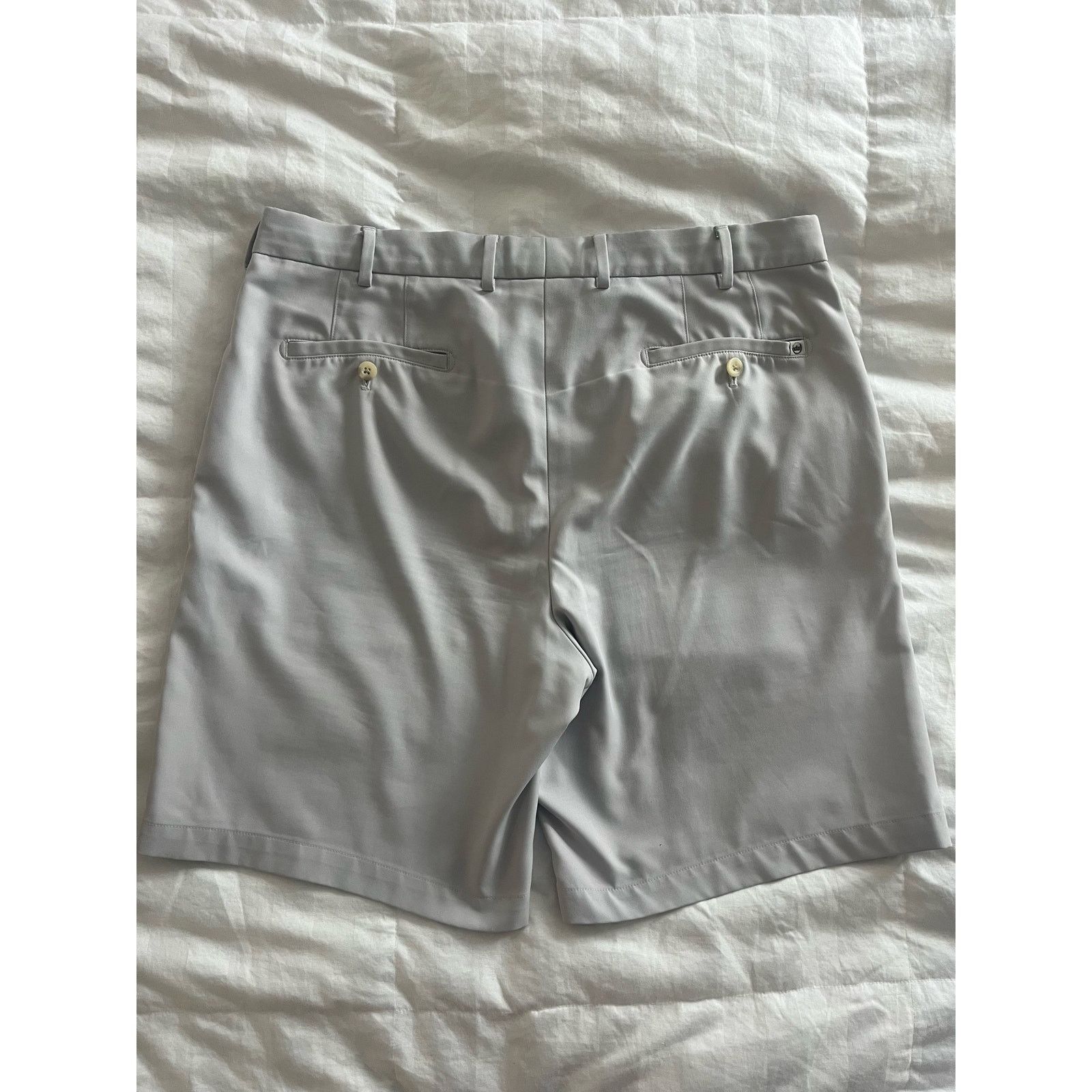 Peter Millar Peter Millar Men's Golf Shorts Flat Front Crown Gray Size 36 Size US 36 / EU 52 - 2 Thumbnail