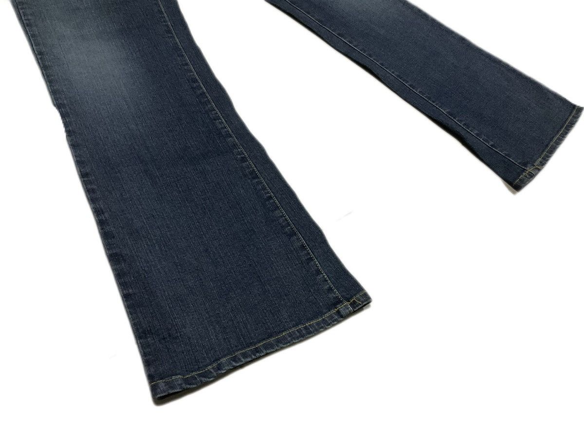 If Six Was Nine × Japanese Brand × Le Grande Bleu (L.G.B.) 🔥Sick Y2K Oririn Flared Denim Snakeskin Pockets Size US 30 / EU 46 - 8 Thumbnail