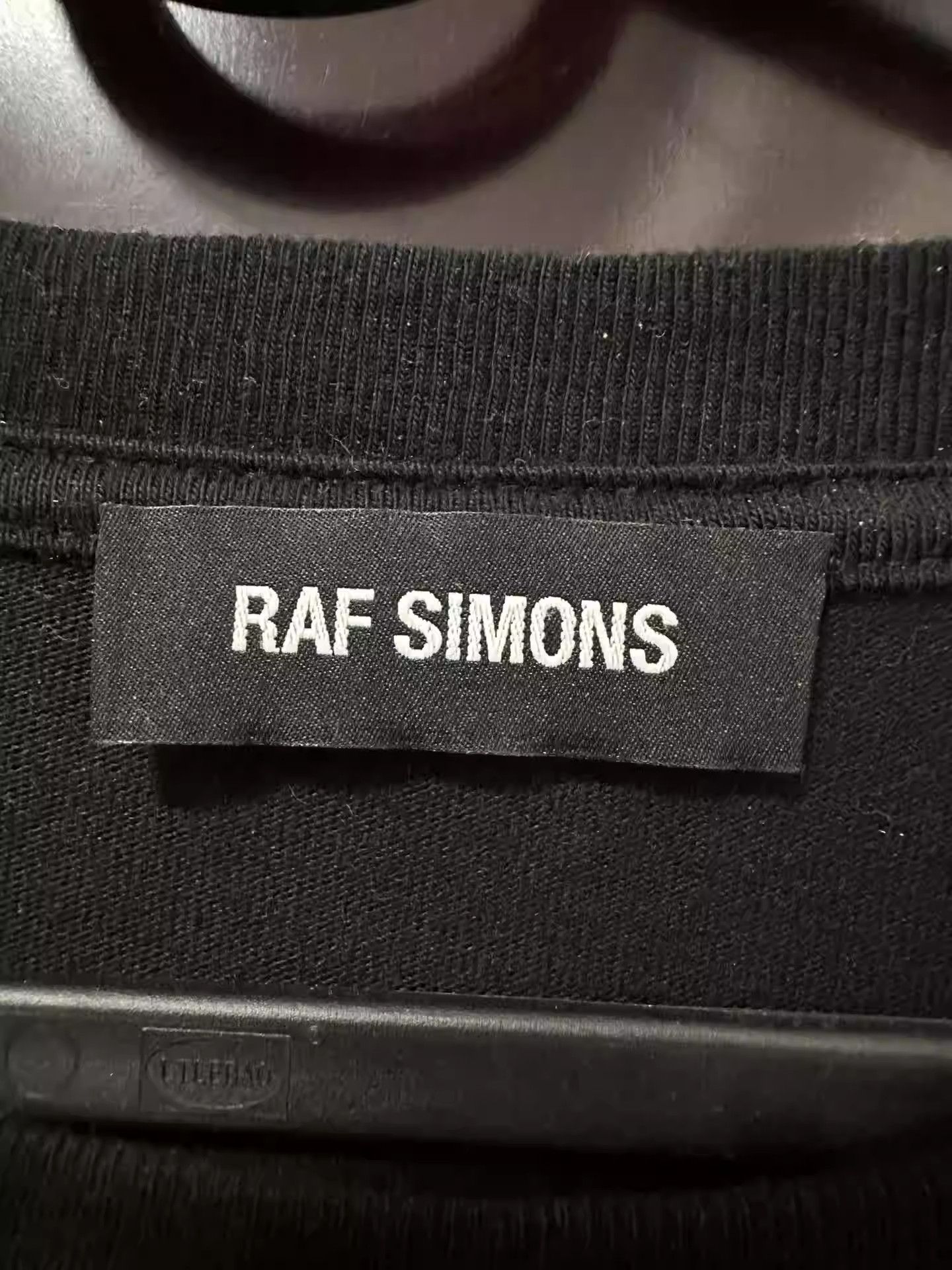 Raf simons embroidered short sleeves