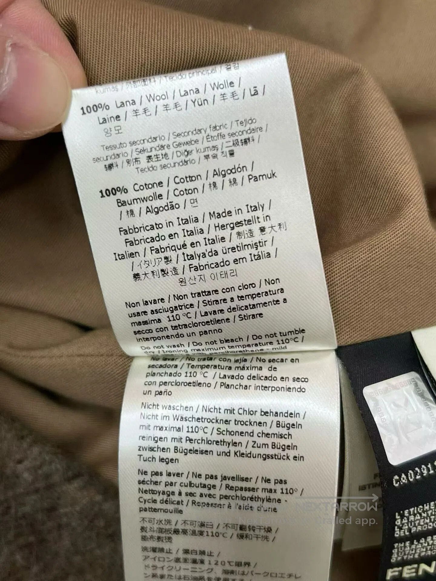 Fendi Fendi Wool Coat Size 38. Size S / US 4 / IT 40 - 6 Thumbnail