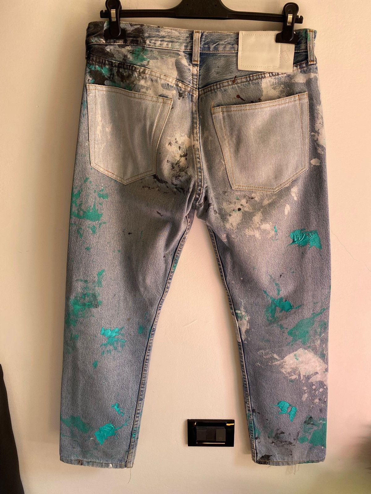 Other Custom paint denim Size US 30 / EU 46 - 2 Thumbnail
