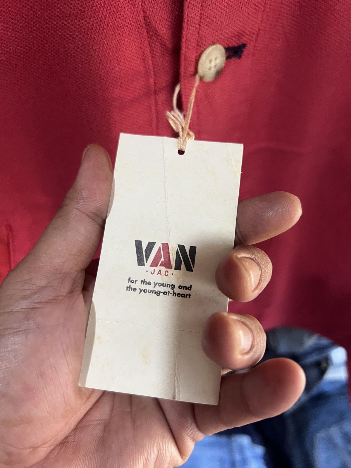Van 🔥New Old Stock Van Button Cropped Jacket Size US M / EU 48-50 / 2 - 13 Thumbnail