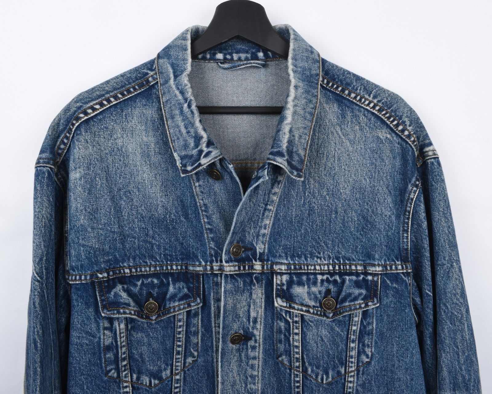 Balenciaga Balenciaga Men Jacket “Mode” Denim Jeans, Large, S1996 Size US L / EU 52-54 / 3 - 3 Thumbnail