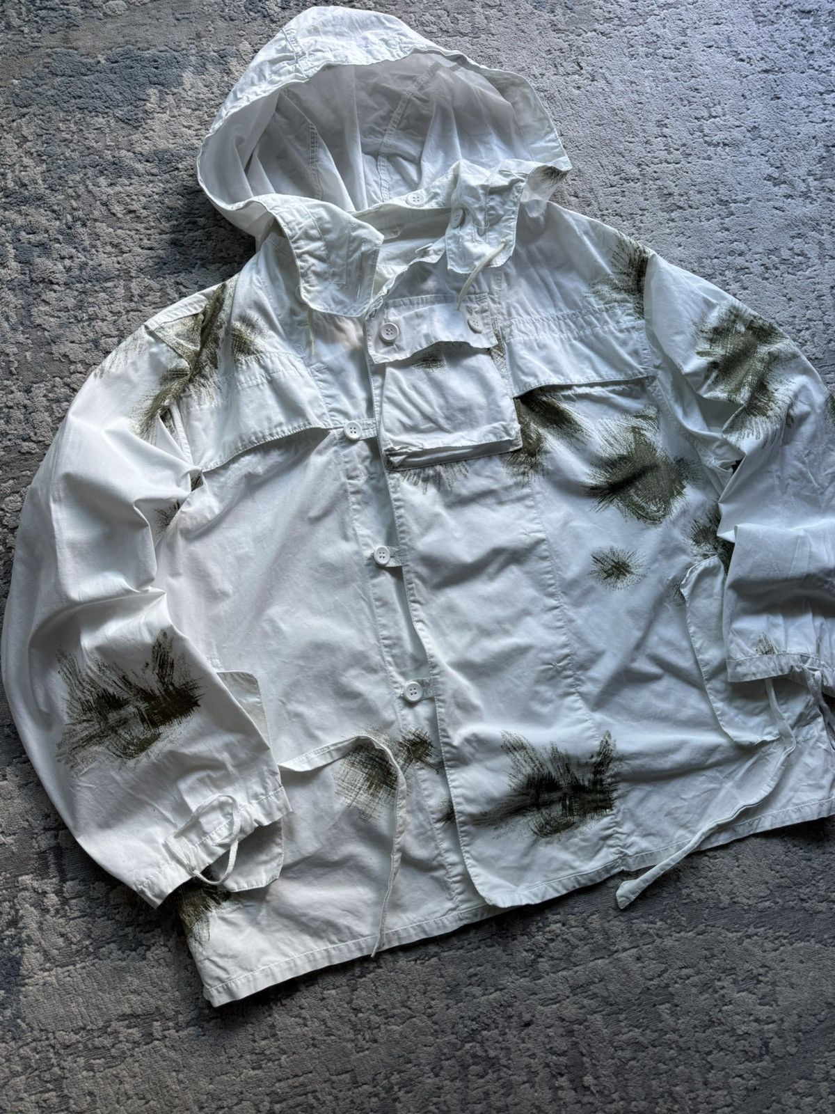Vintage Vintage 80s Army bundeswehr Germany Snow Jacket /Pants L Size US XL / EU 56 / 4 - 3 Thumbnail