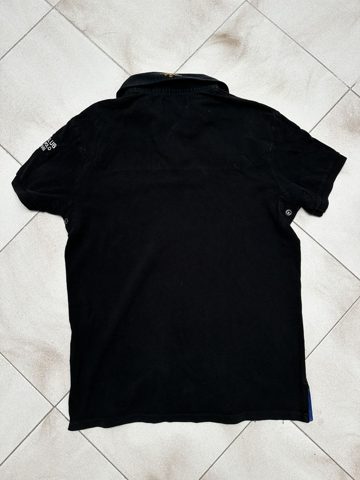 Polo Ralph Lauren × Ralph Lauren Polo Ralph Lauren Mercer Club Black Embroidered Vintage Polo Size US M / EU 48-50 / 2 - 8 Thumbnail