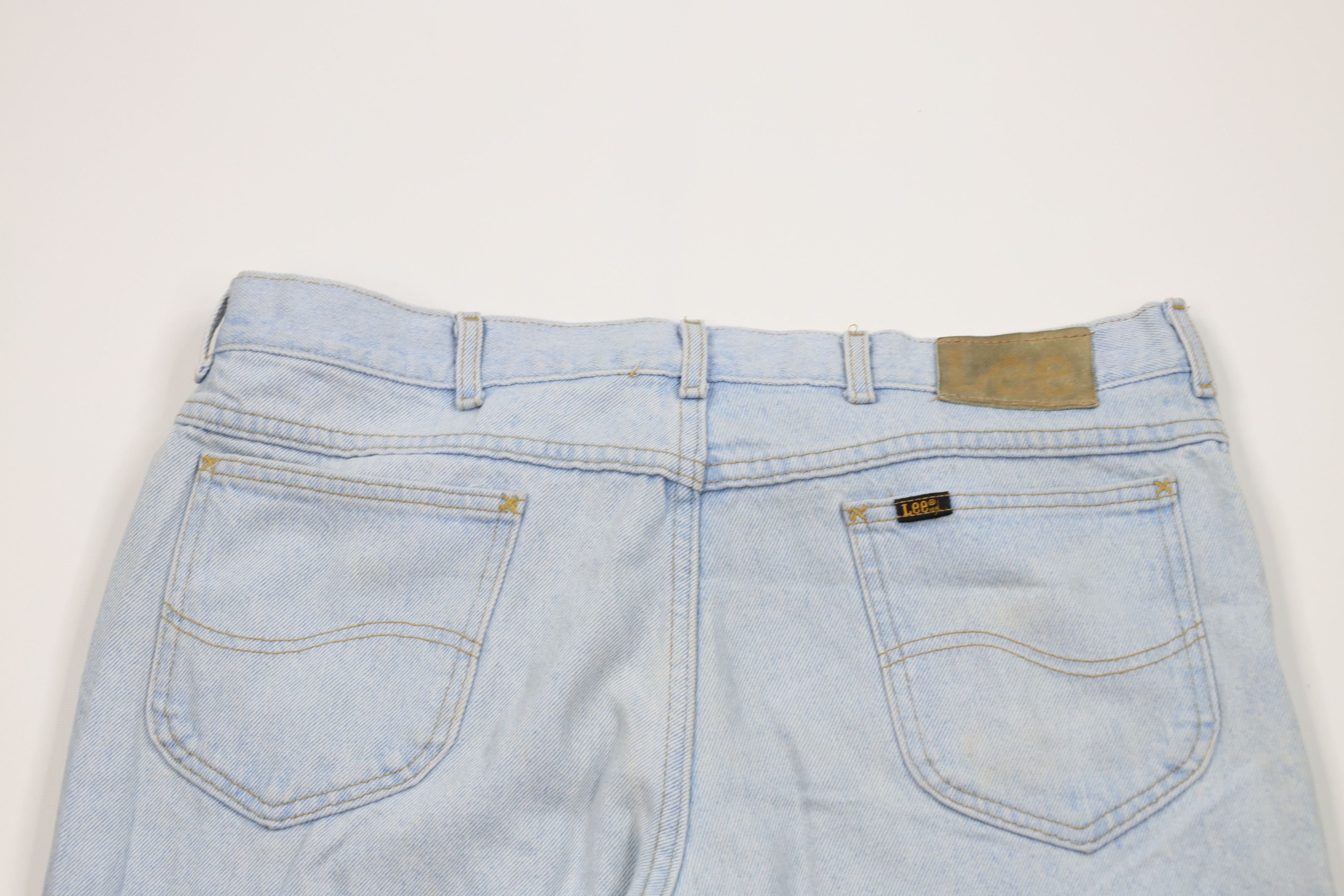 Lee Vintage 90s Lee Straight Leg Denim Jeans Blue Cotton USA Size US 38 / EU 54 - 13 Thumbnail