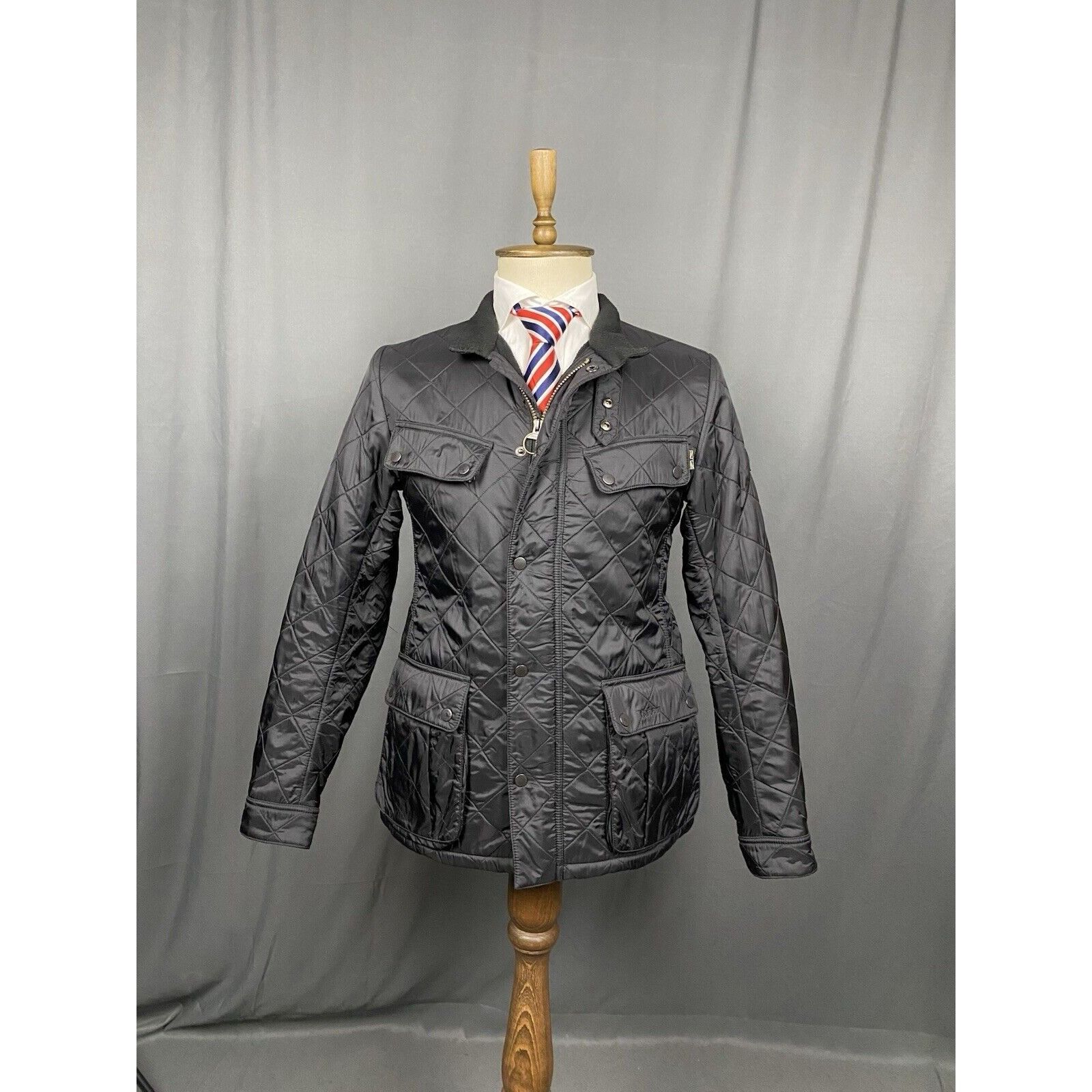 Barbour Barbour International Ariel Polarquit Men's Black Jacket Siz Size US M / EU 48-50 / 2 - 3 Thumbnail