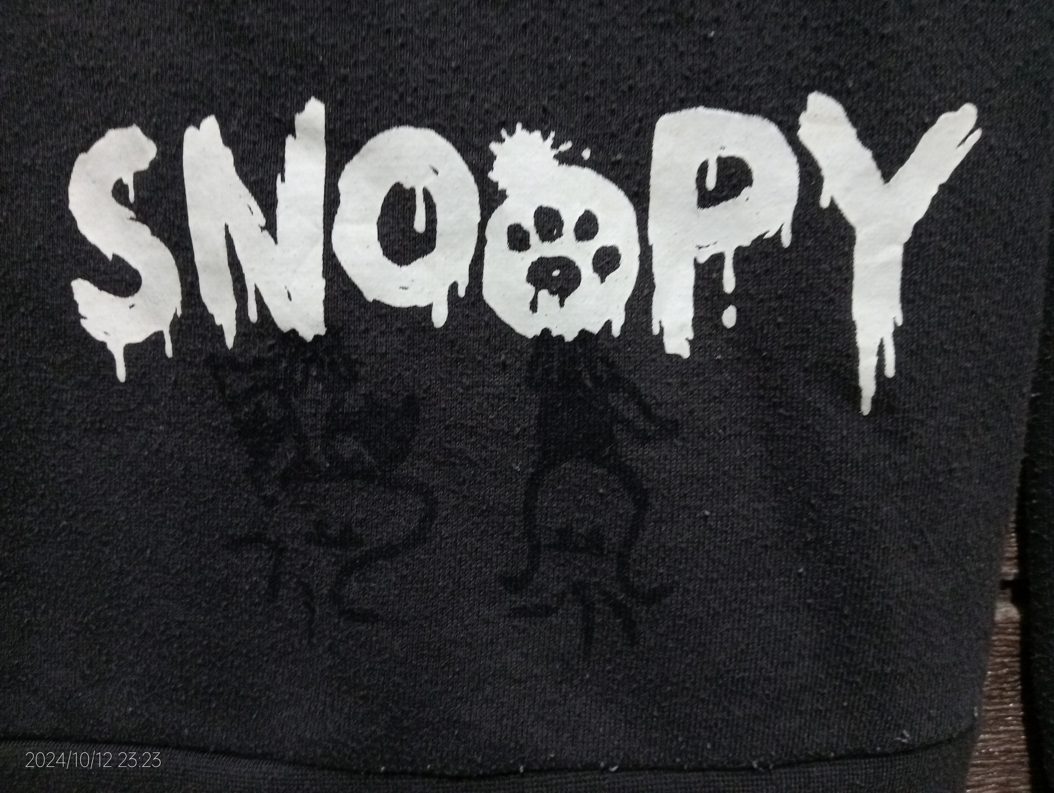Japanese Brand × Peanuts × Universal Studios Vintage Universal Studio Peanuts Snoopy Horror Night Hoodie Size US M / EU 48-50 / 2 - 2 Thumbnail